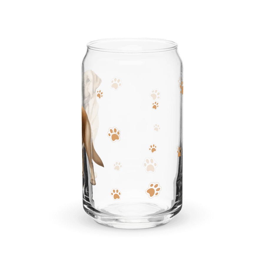 Smiling Labrador Can-Shaped Glass product image (39)