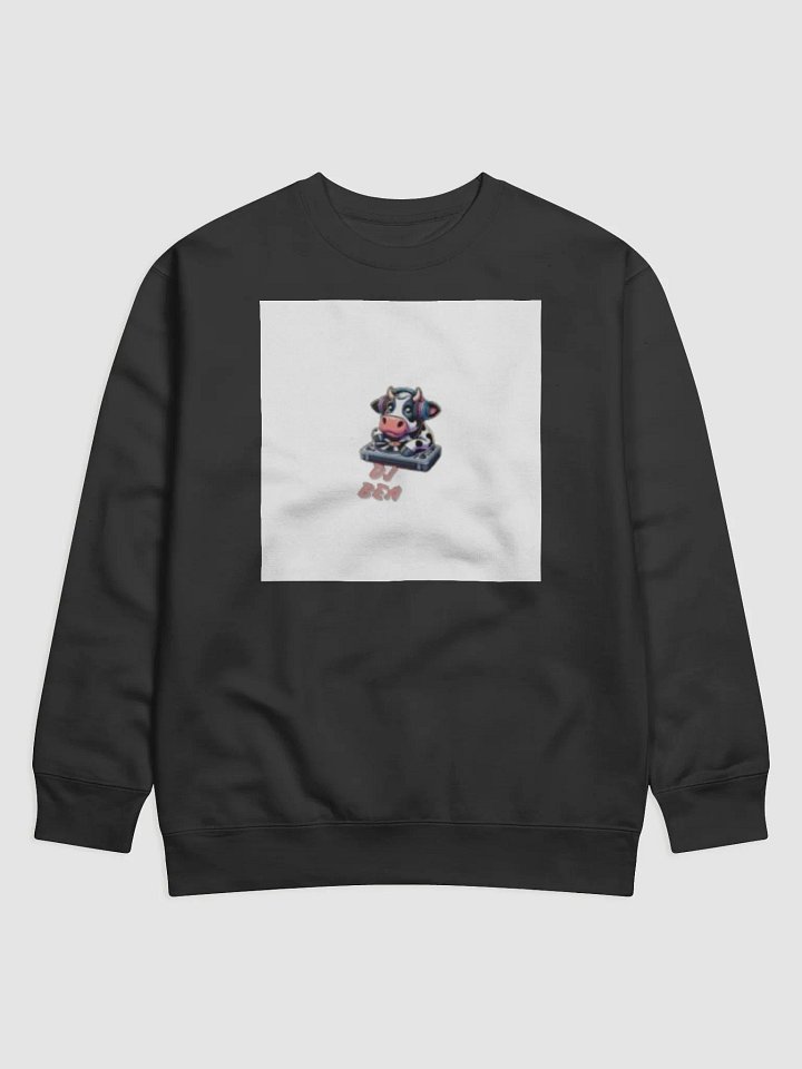 DJ BEA Cartoon Cow Premium Sweatshirt product image (1)