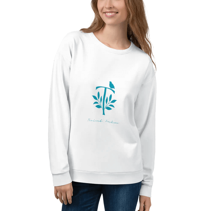 Recycled Unisex All-Over Print Sweatshirt product image (2)
