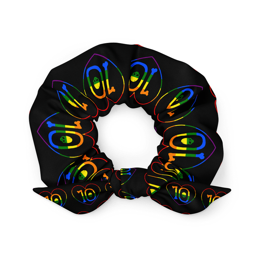 Rainbow Pride Scrunchie product image (1)