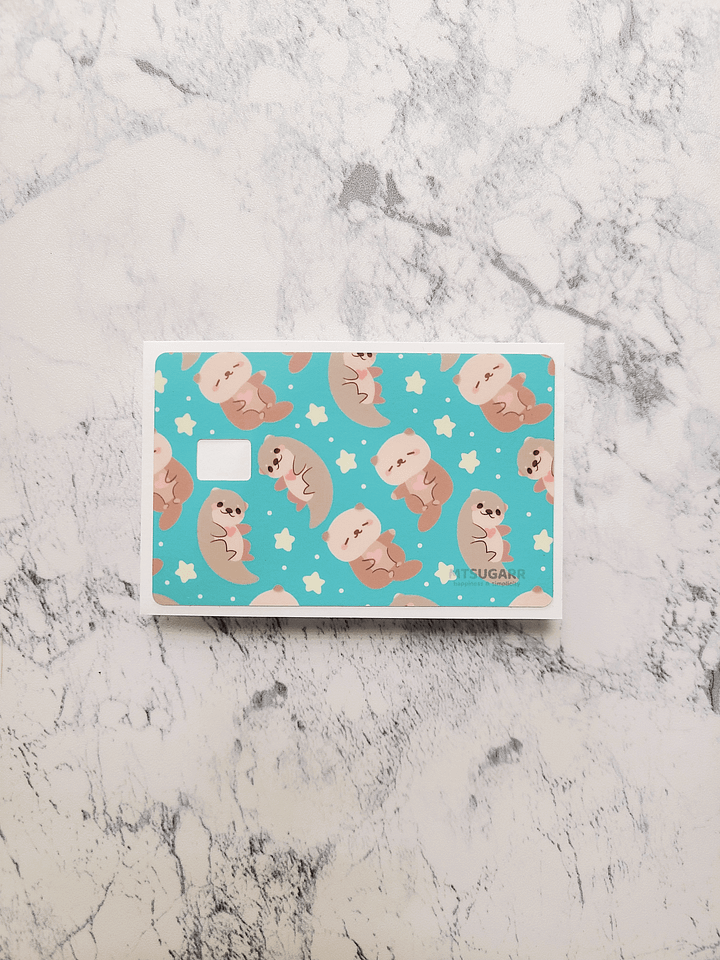 Otter Card Skin (Small Chip) product image (1)