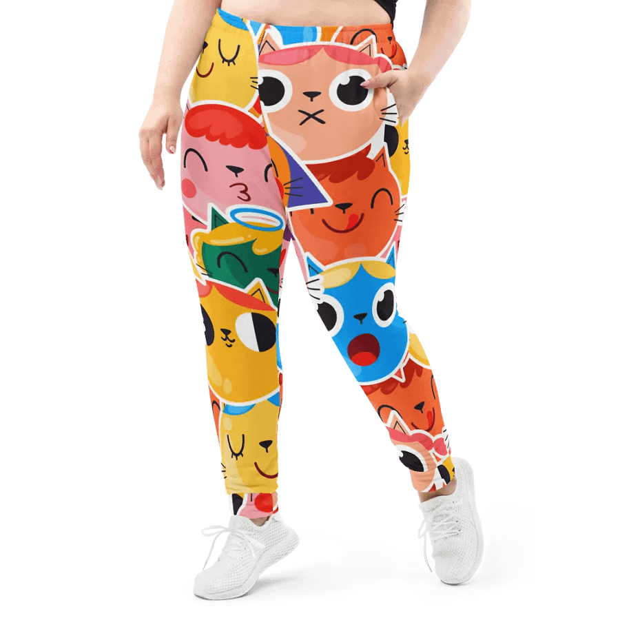 Women's Joggers Colorful Cat product image (8)