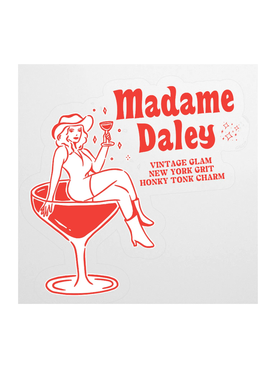 Die-cut Sticker: Cheers Darlin' product image (2)