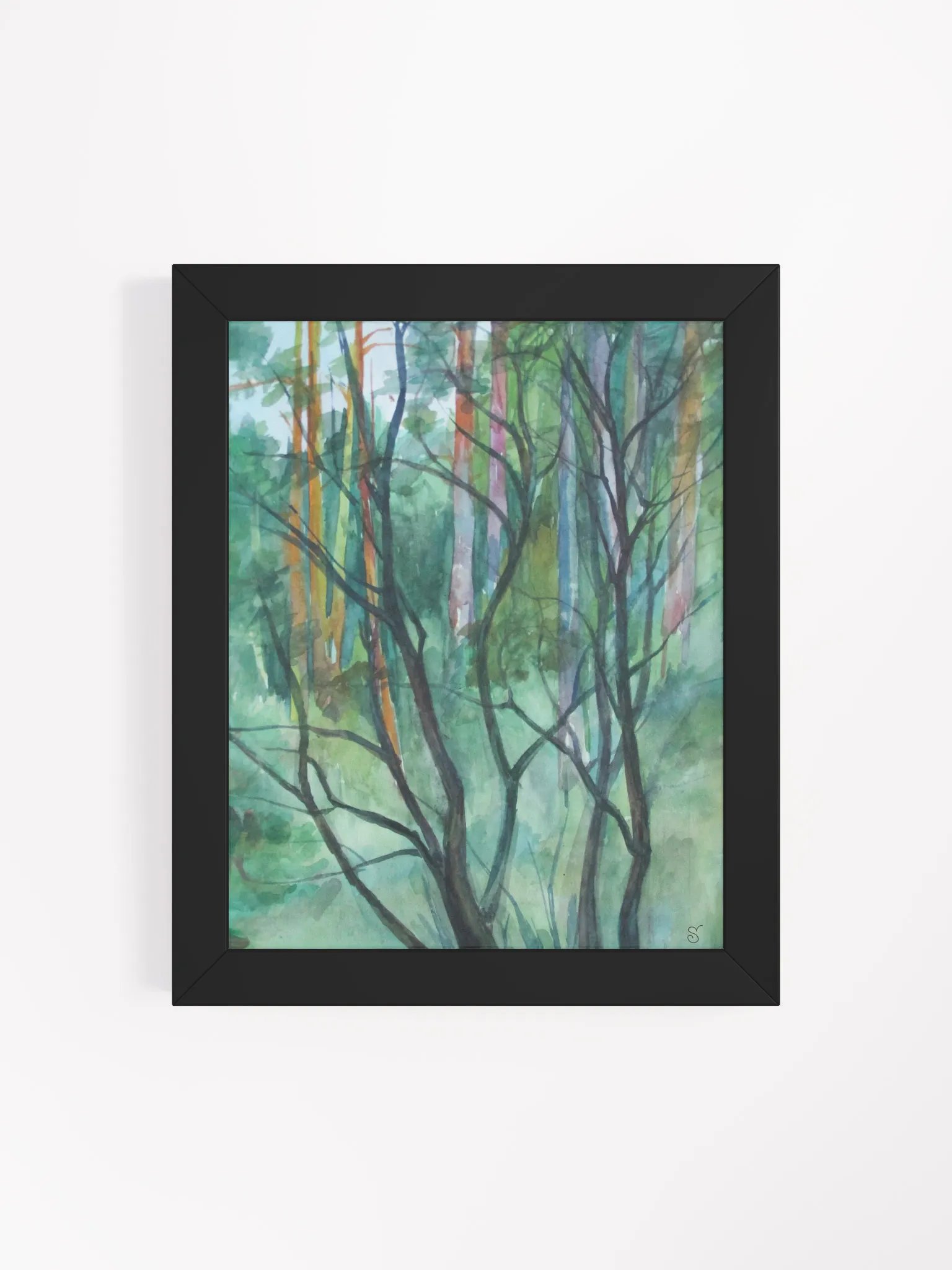 Serene Forest Impressions Framed Poster - Fairytale Forest product image (12)