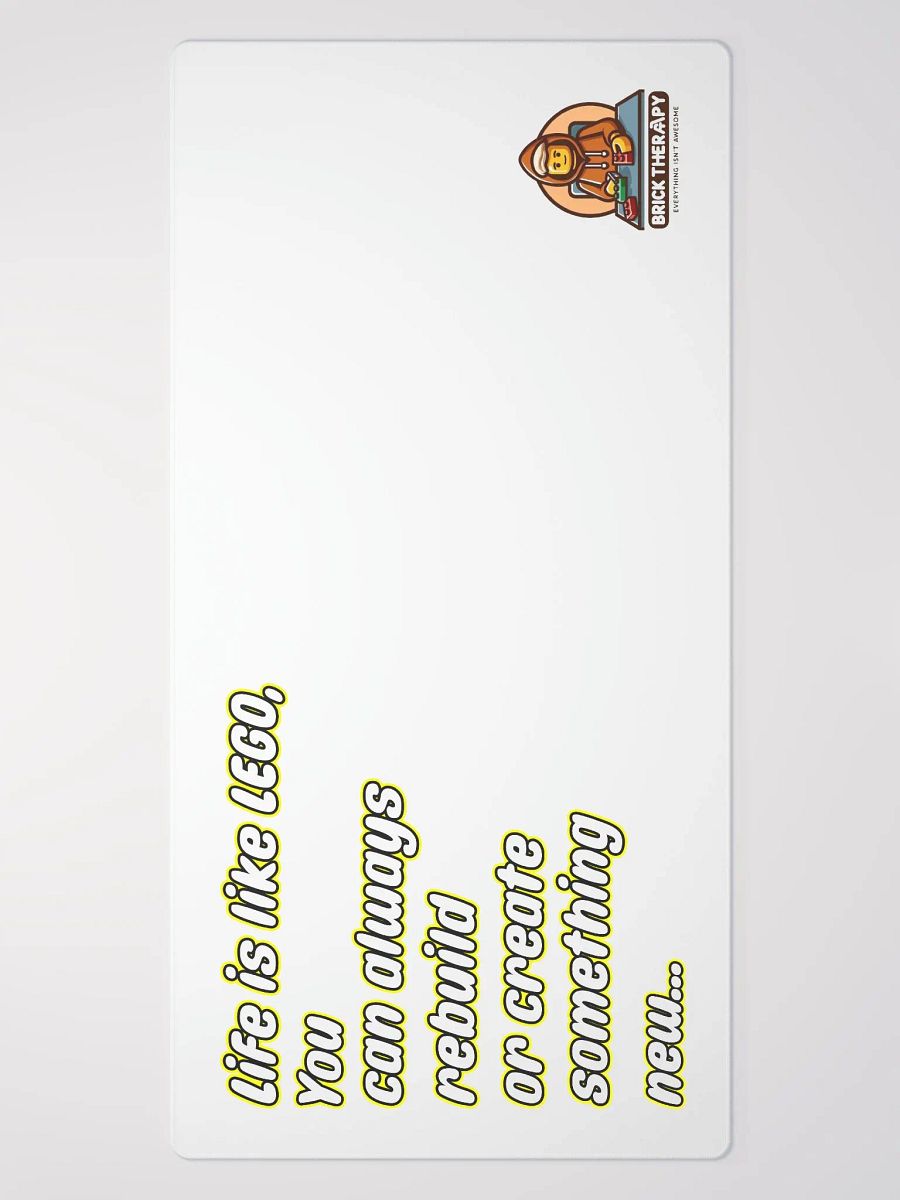 Life is like Lego Mouse Mat 3 product image (2)