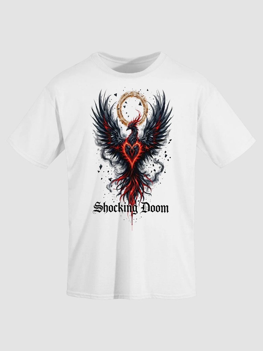 Heart of the Phoenix | Graphic T-Shirt | Mythical Graphic Tee | Soft Cotton Shirt product image (2)