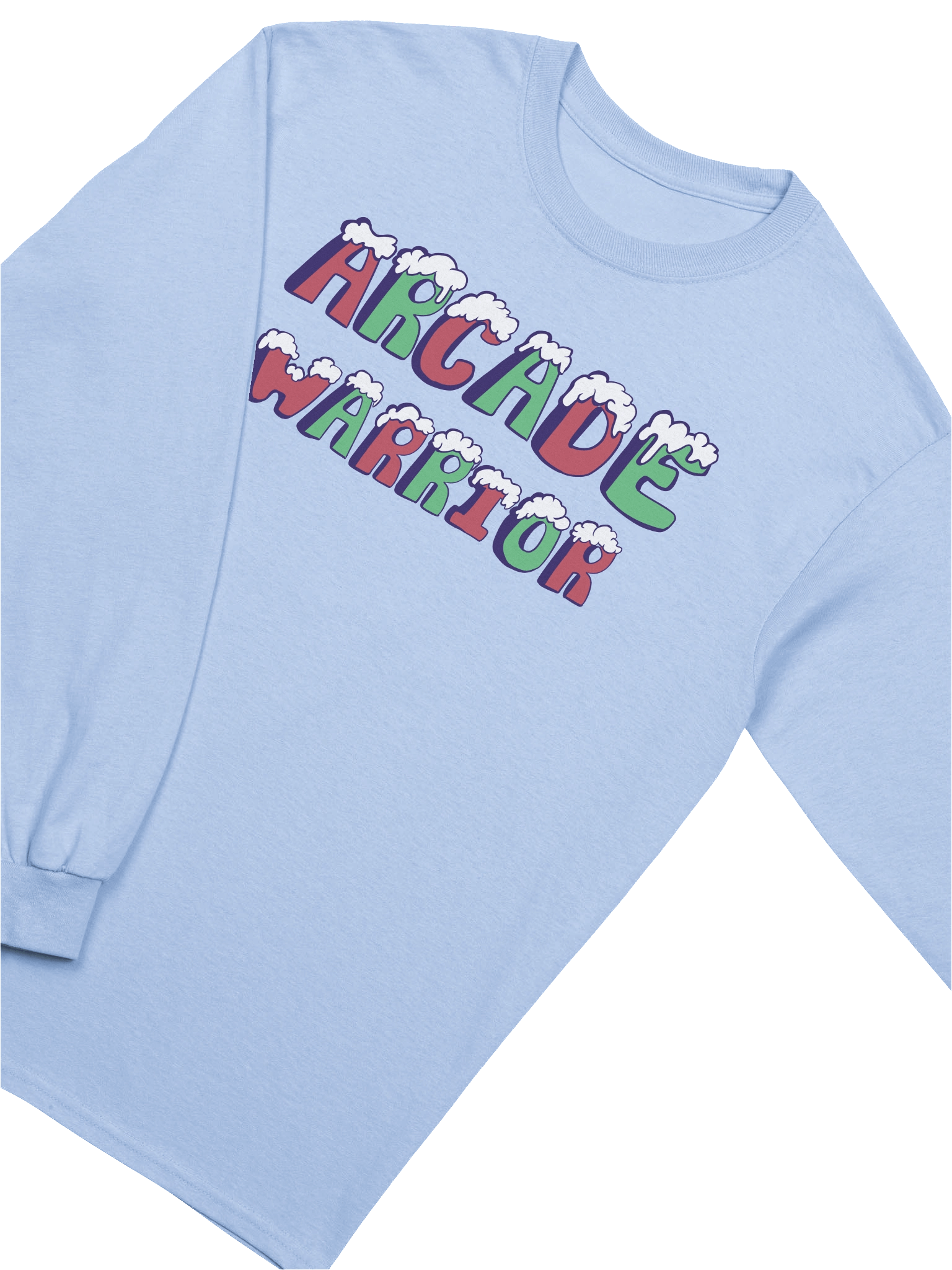 Arcade Warrior Holiday Logo Unisex Long Sleeve Shirt 2025 product image (26)