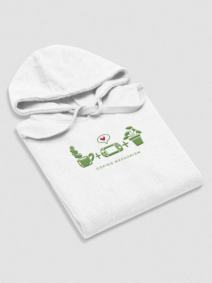COPING MECHANISM GREEN HOODIE product image (1)