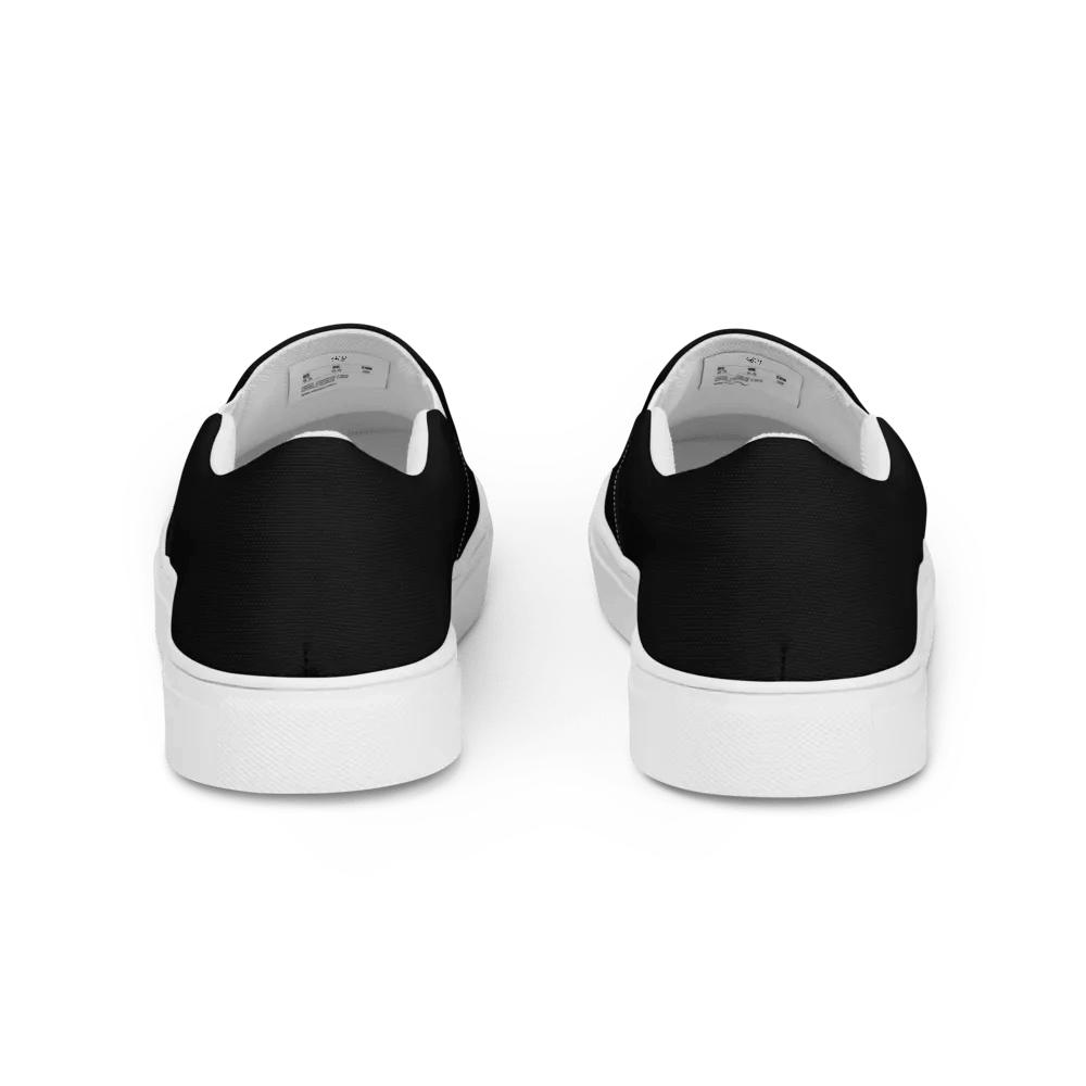 Time Traveler Black Slip-Ons product image (4)