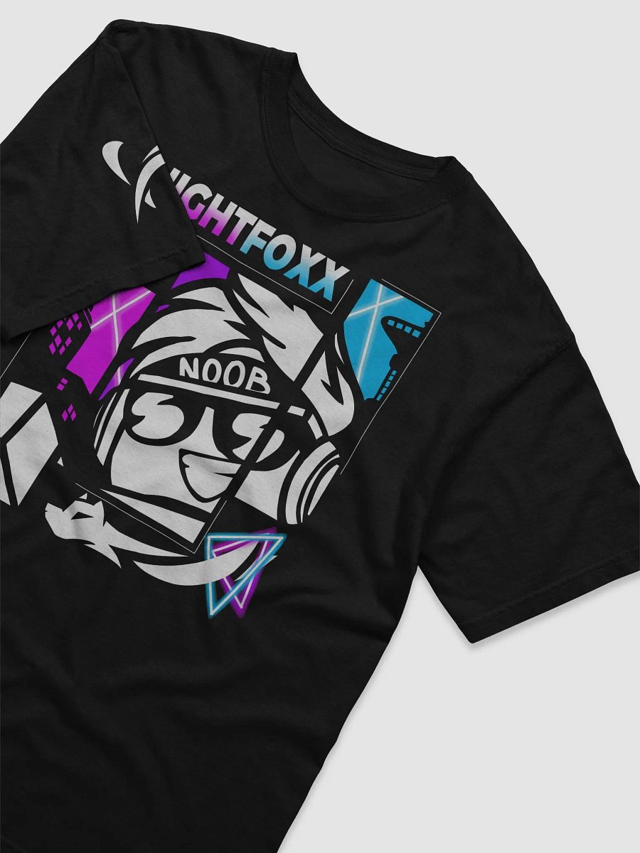 NightFoxx Panel Art Tee Black product image (7)