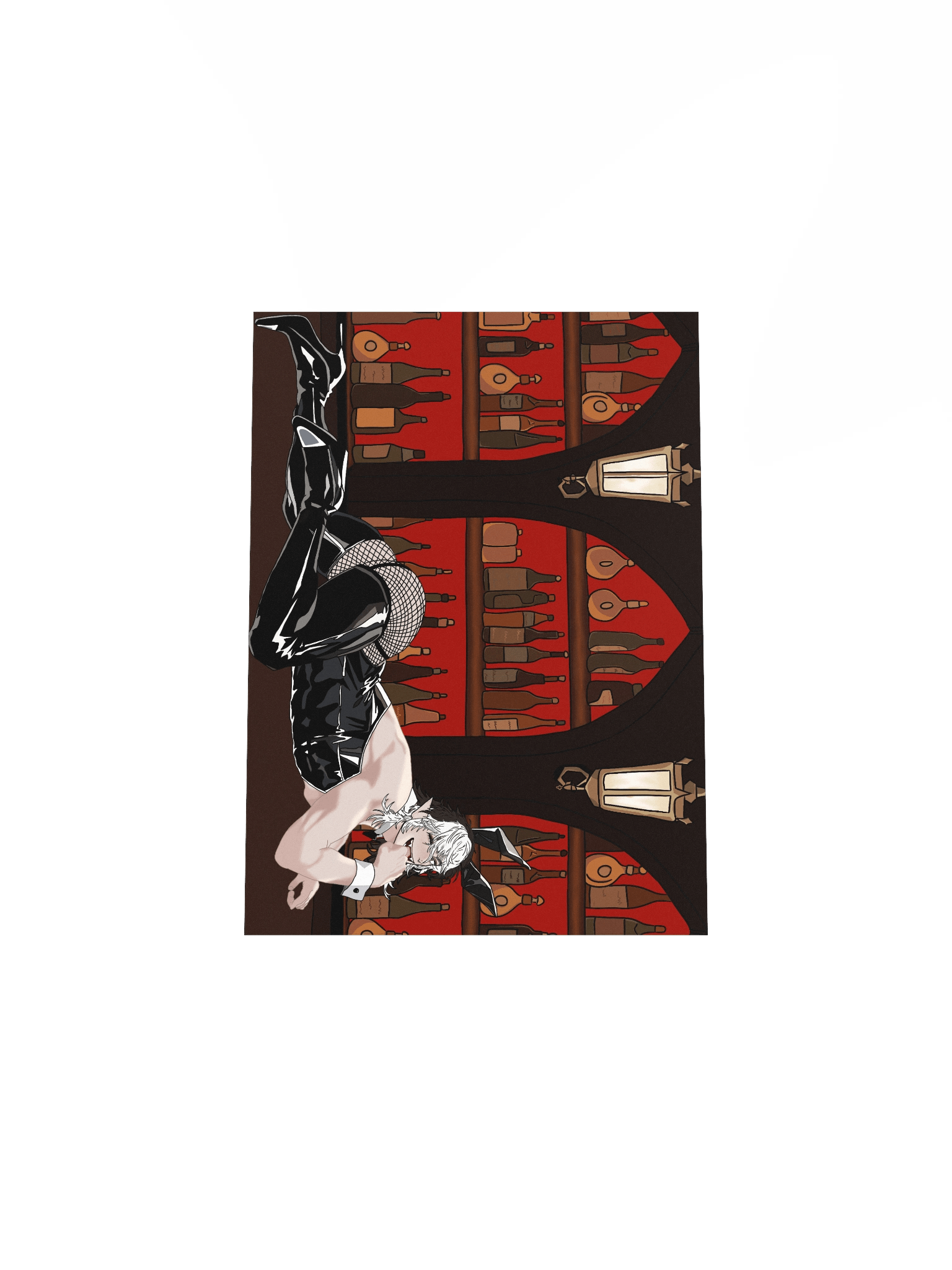 Bunny Bartender Print product image (4)