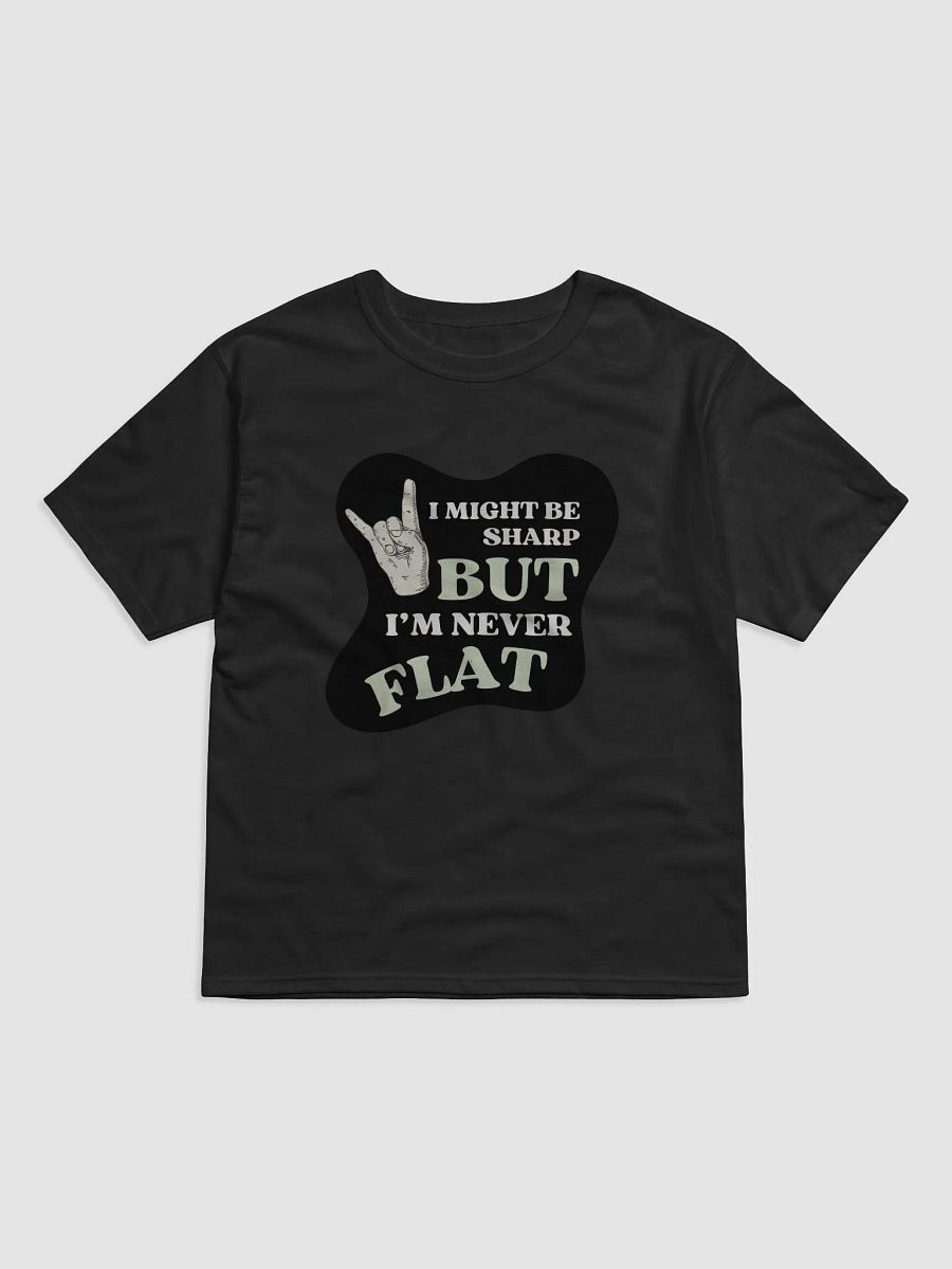 I Might Be Sharp But I'm Never Flat - Funny Gifts For Singers product image (1)