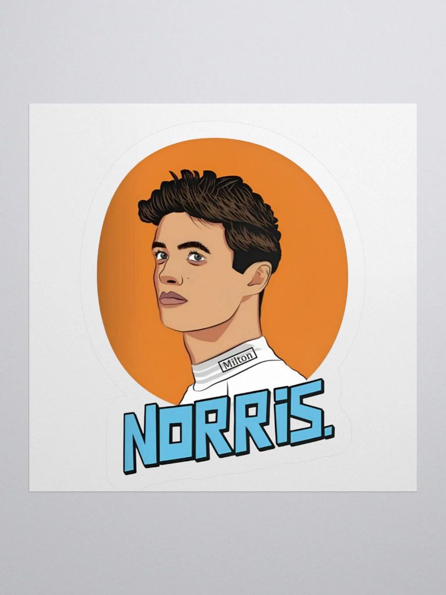 Lando Norris Racing Sticker product image (1)