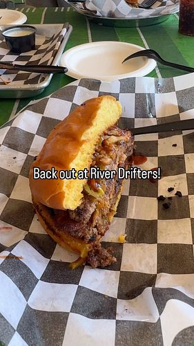 Grabbing lunch out at @river.drifters again! Check out my Chattanooga video on YouTube (link in bio) and see why it’s my favo...