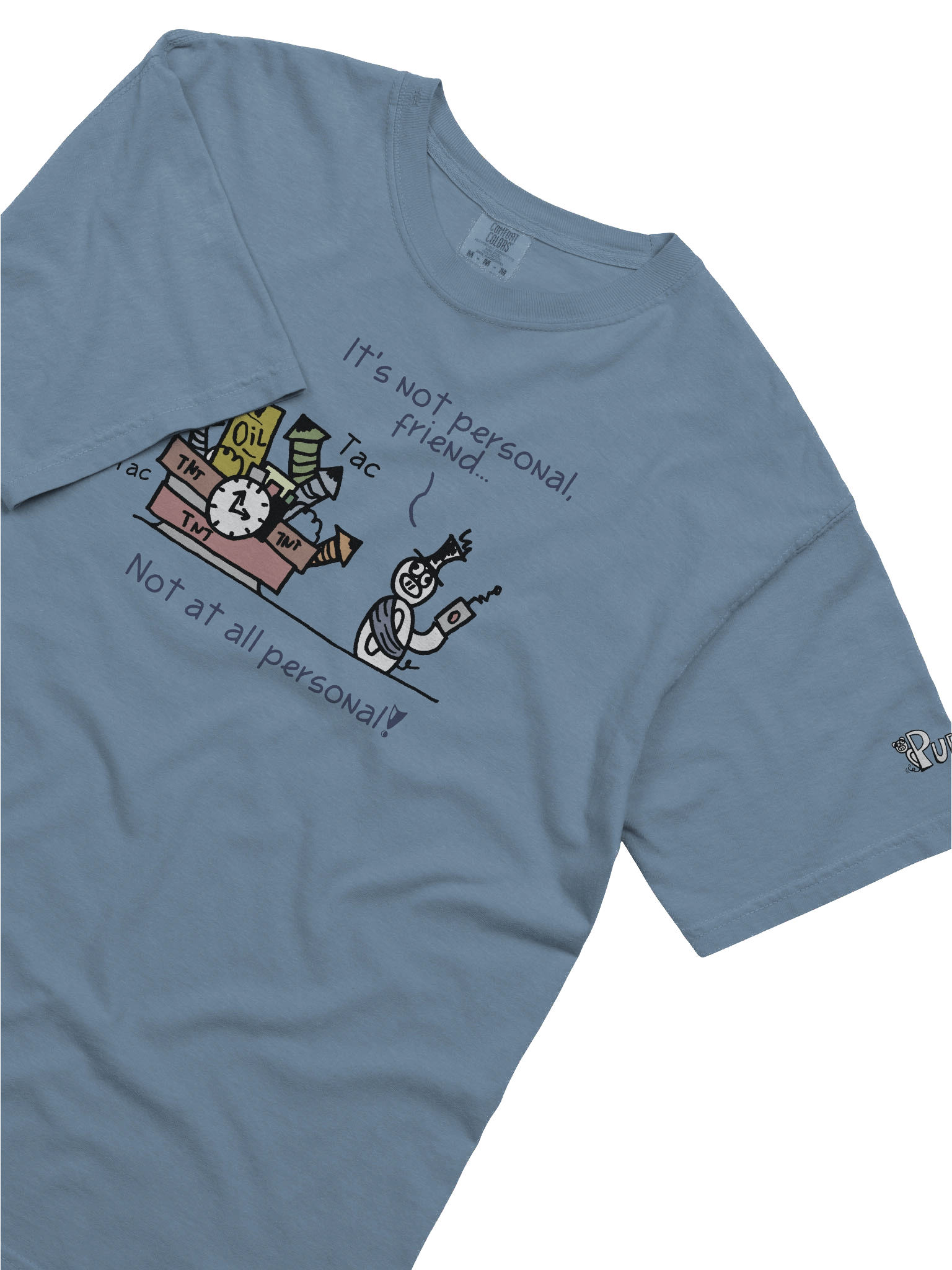 'Nothing personal' Pupsies! Heavyweight T-Shirt product image (5)