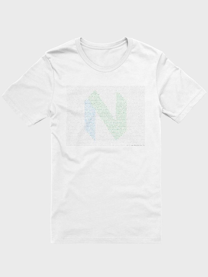 [WIP] Neovim repos white t-shirt product image (1)