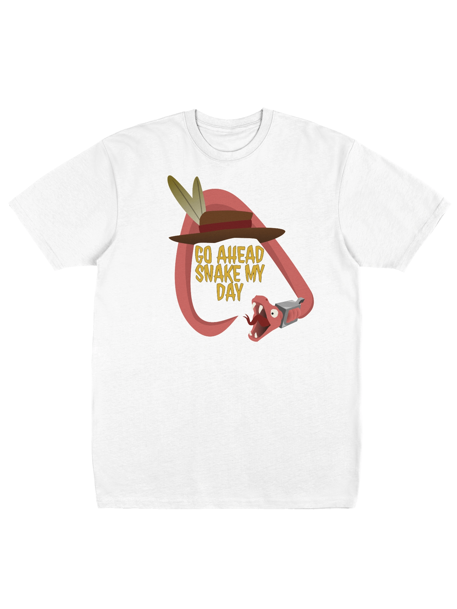 Wild West Snake T-Shirt Front Design product image (2)