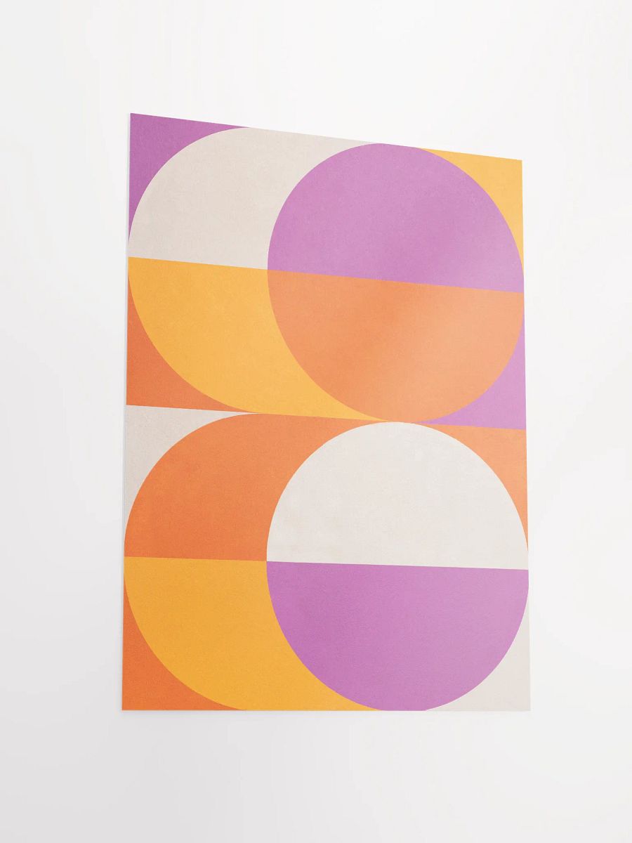 Disco Circle Painting Print product image (6)