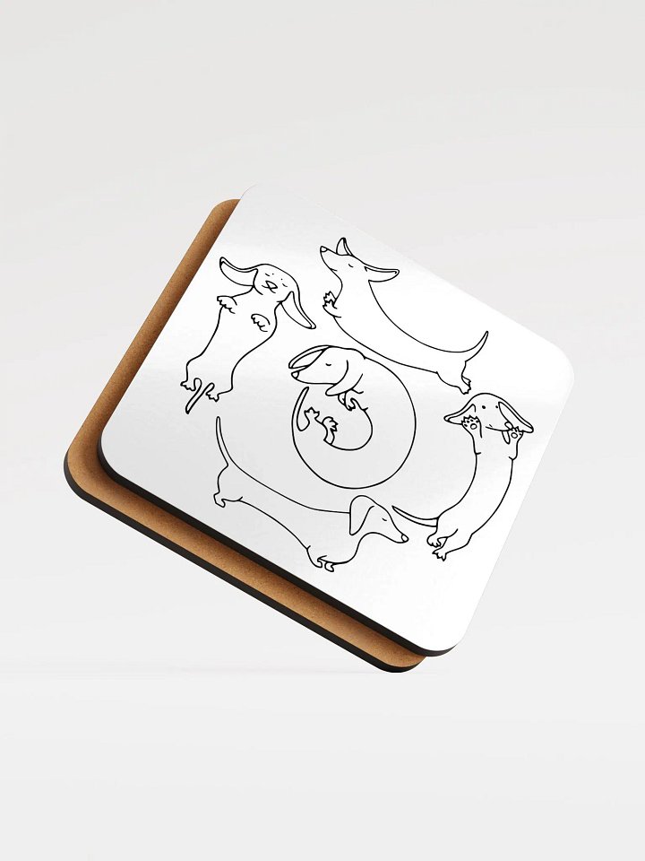 ScarletWolf Weenie Coaster product image (1)