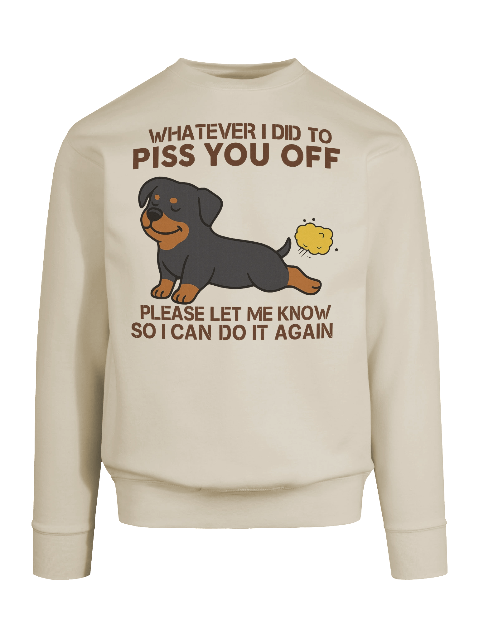 Stubborn Rottweiler Sweatshirt product image (9)