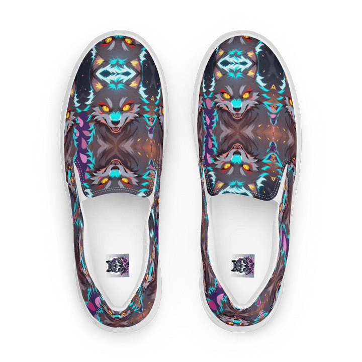 Mythical Wolf Women's Slip-Ons product image (2)