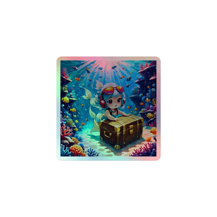 Ocean Treasure Holographic Sticker Set product image (1)