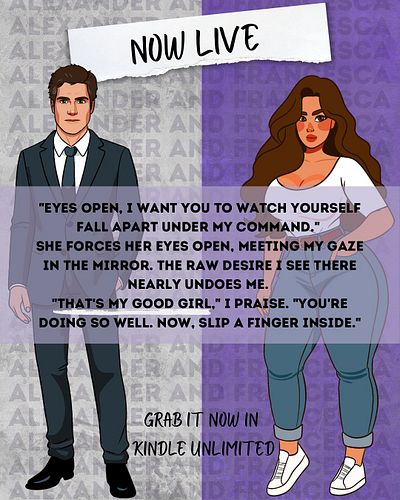 You ever read a scene so hot it made you pause, blink, and re-evaluate your life?

Good 😌 because TEMPTING FRANKIE is that bo...