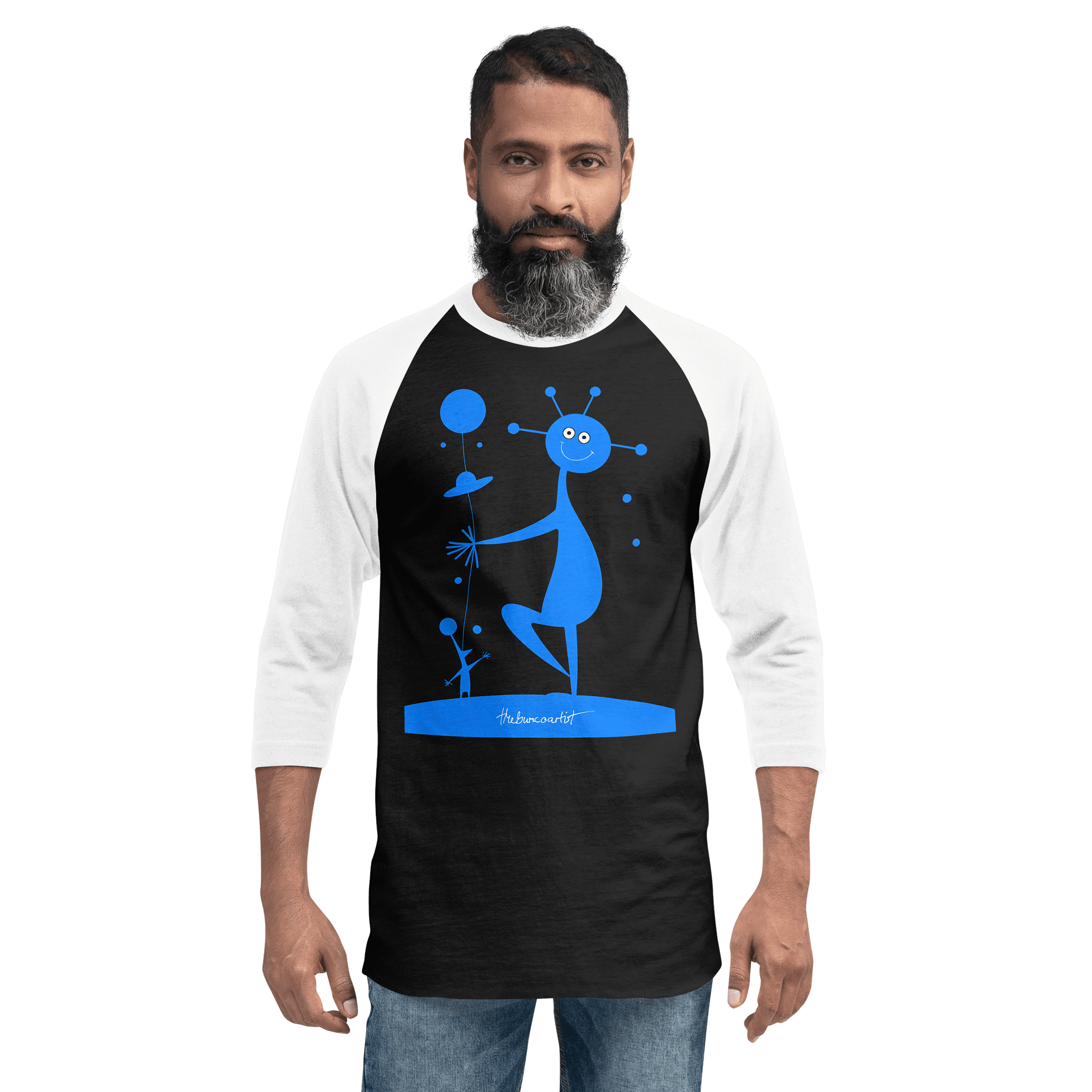 Tultex Fine Jersey Raglan Tee product image (2)