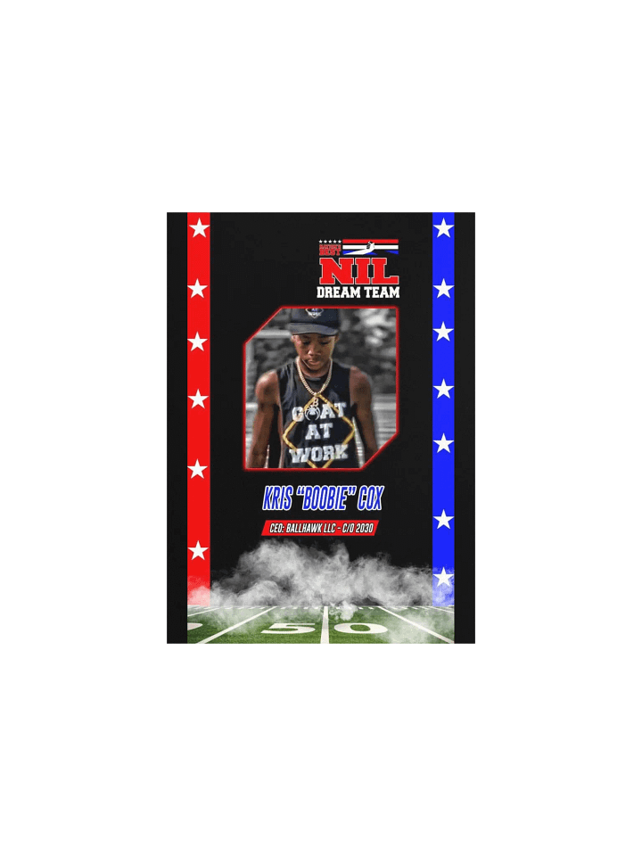 Kris “Boobie” Cox NIL Dream Team Print product image (1)