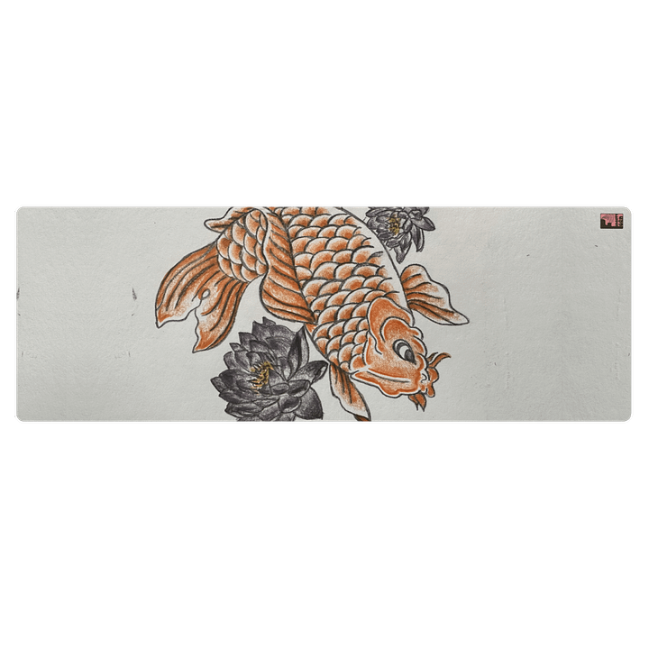 "Koi Fish" Yoga Mat product image (1)
