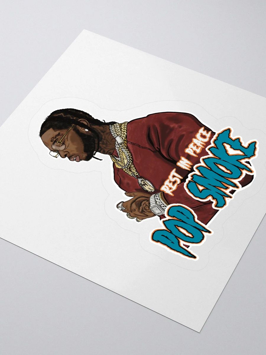 Pop Smoke Sticker product image (3)