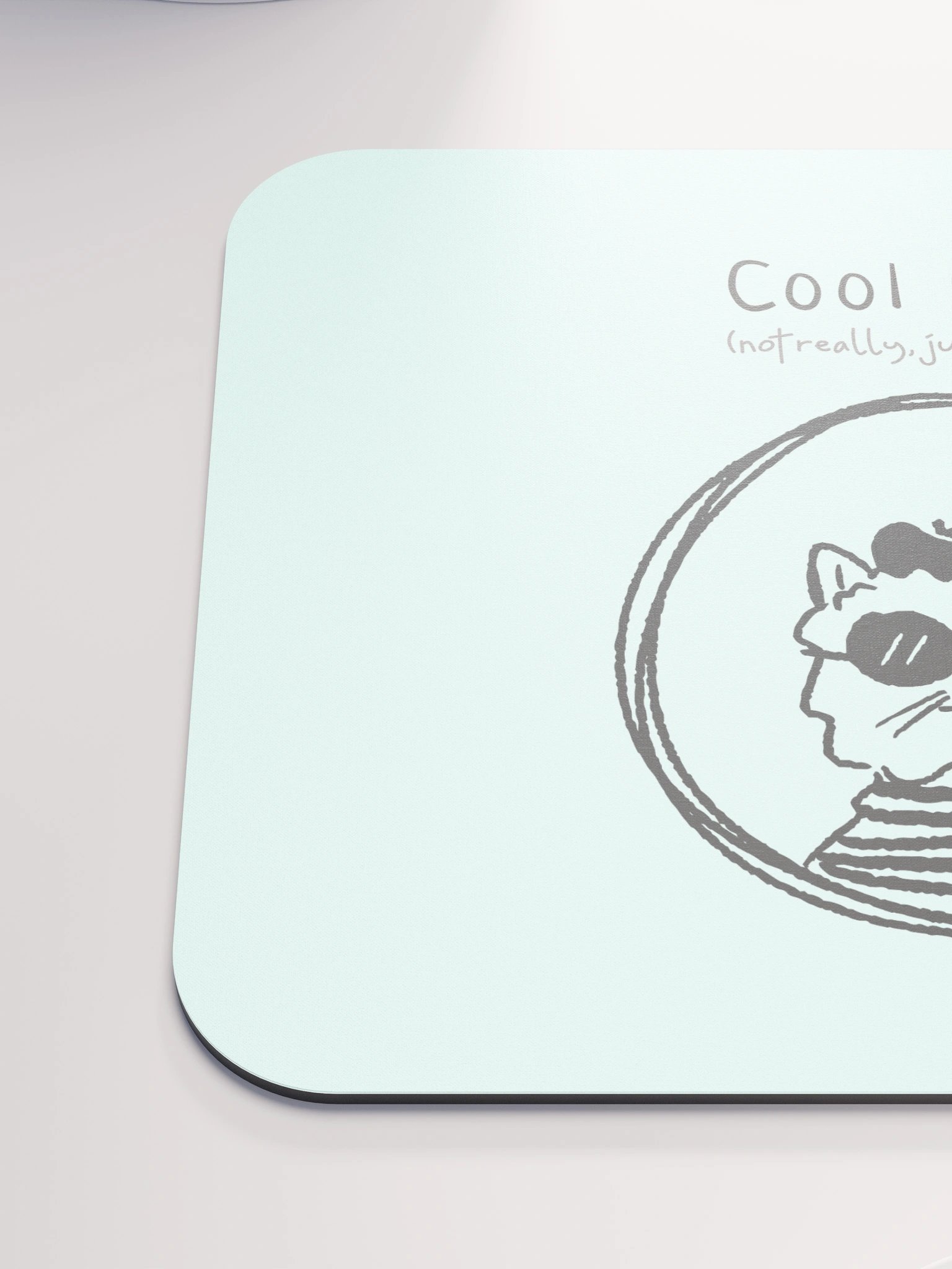 Dilated Cool Cat Mouse Pad product image (6)