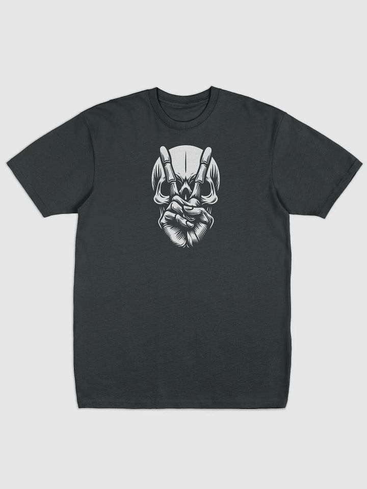 Soundwave Skull Men's Tee | AI Design peace skull image product image (2)
