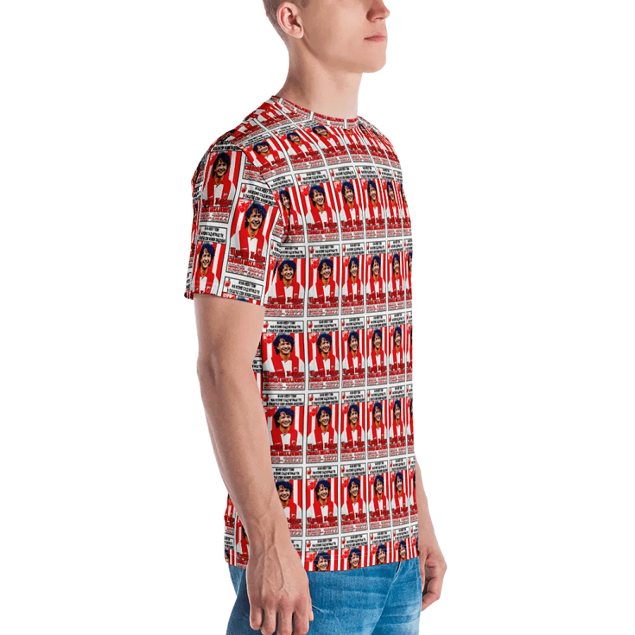Siniša Mihajlović (FK Crvena Zvezda) #5 All-Over Print Crew Neck T-Shirt product image (3)