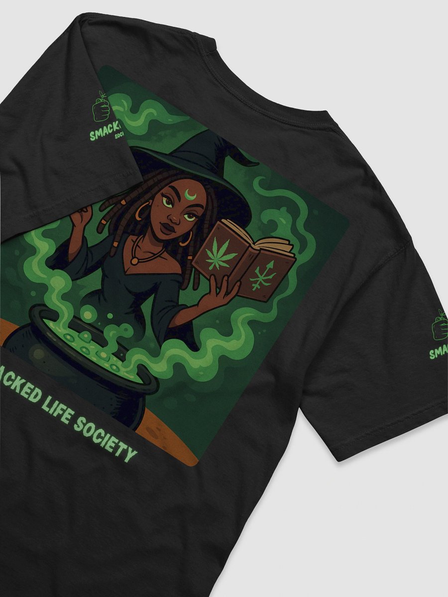 “Smacked on Hexes” Unisex Stoner Witch Tee – Fall/Halloween Drop product image (28)