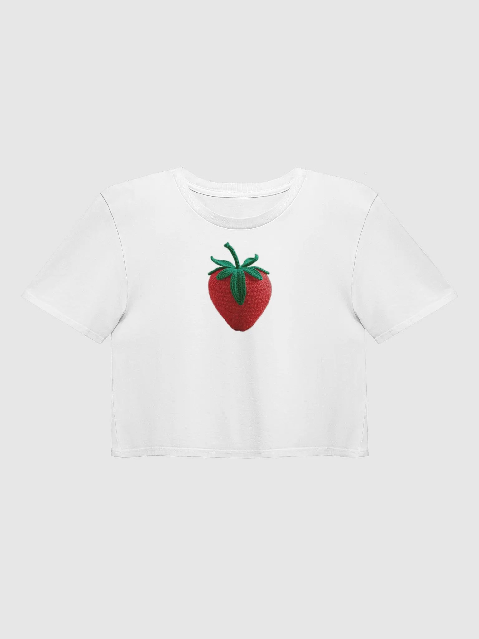 CozyAvocado Women's Premium Strawberry Crop Top #6 product image (1)