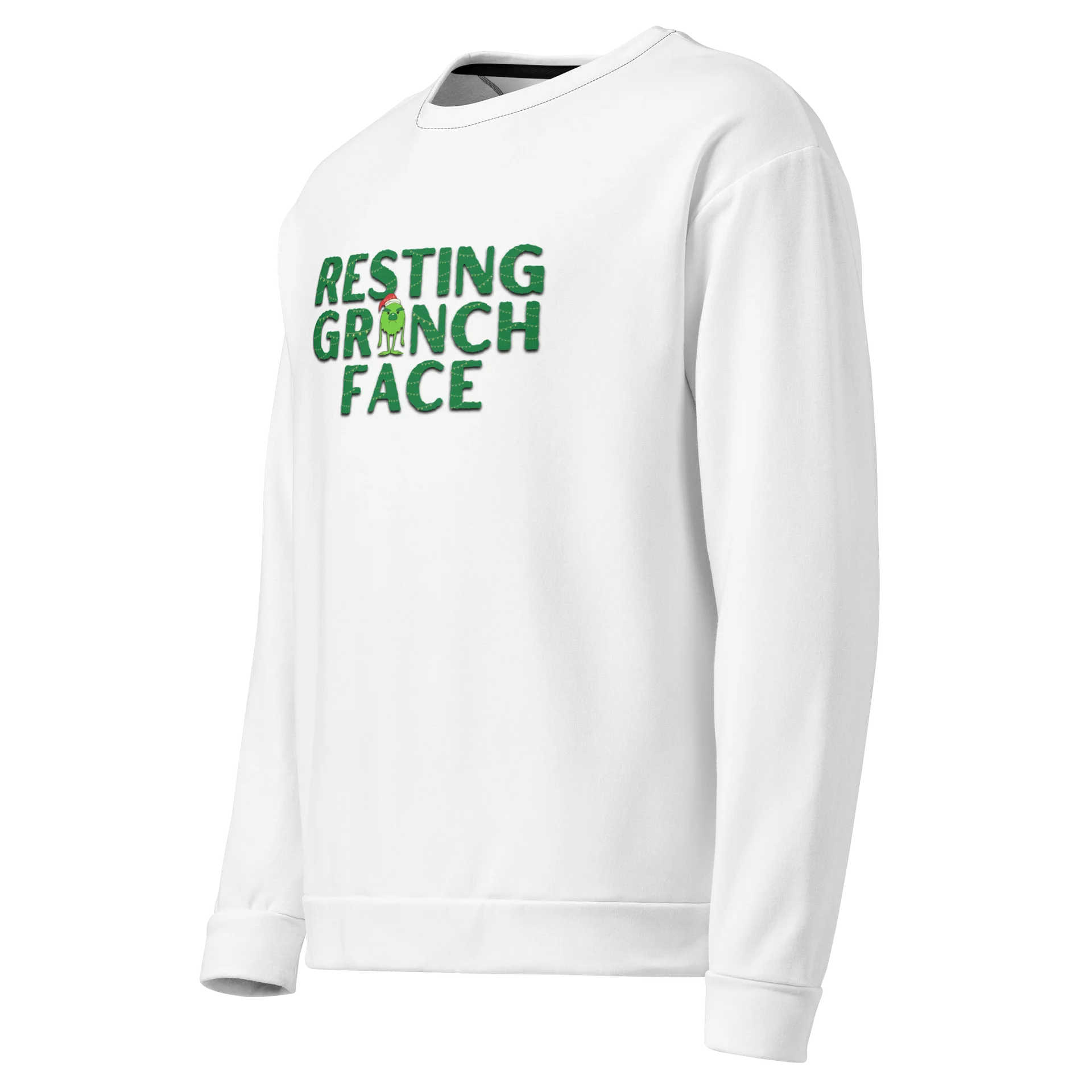 Resting Grinch Face Sweatshirt product image (3)