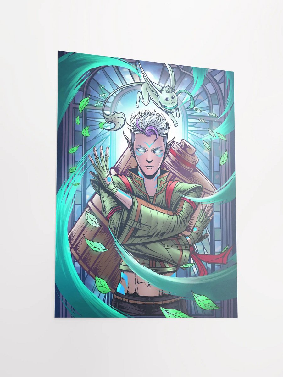'A Depiction of The Fluttering Leaf' Matte Poster product image (11)