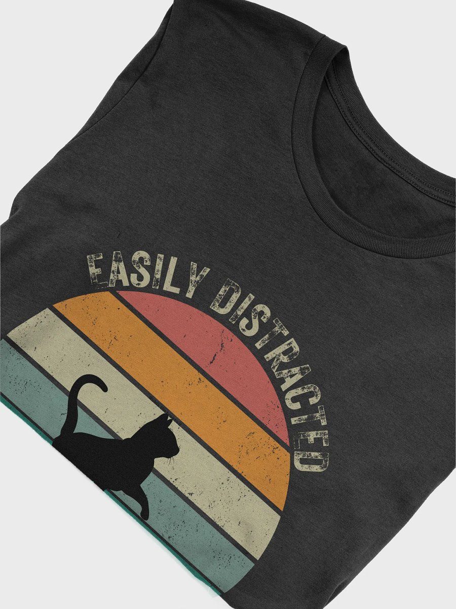 Easily Distracted by Cats T-Shirt product image (31)