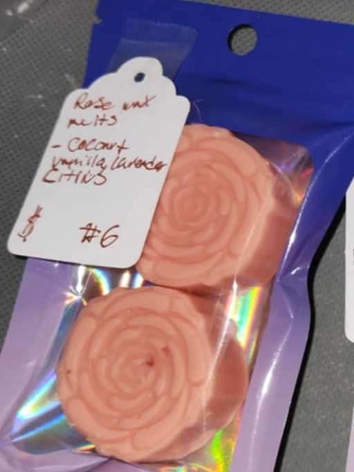 small rose wax melts product image (3)