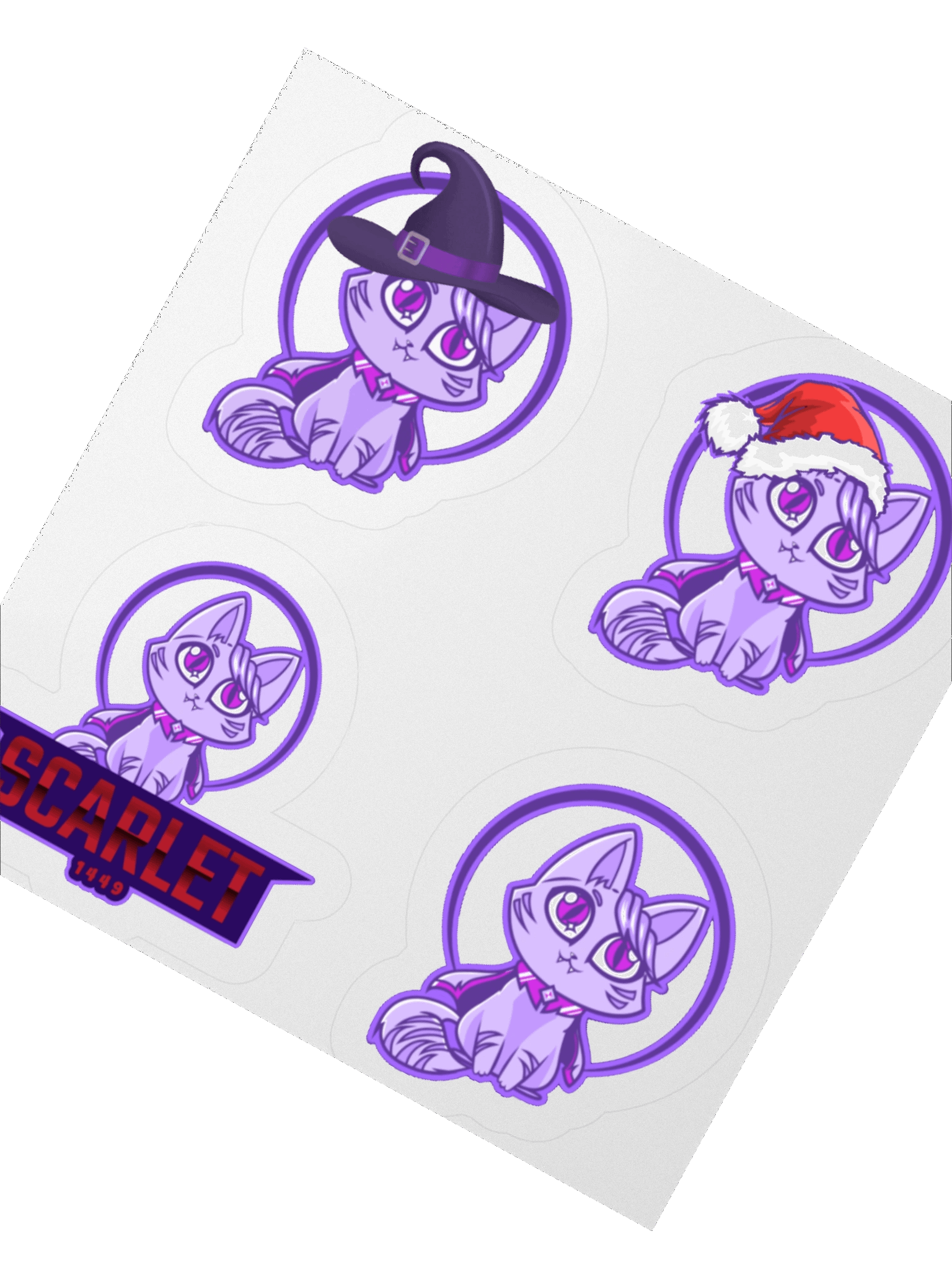 Scarlet1449 Mixed Kiss Cut Stickers product image (2)