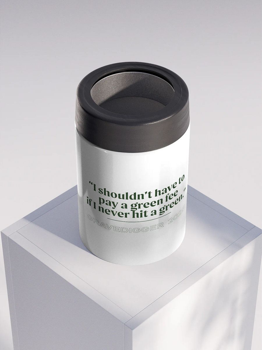 Gravedigger '25 Stainless Steel Koozie product image (4)