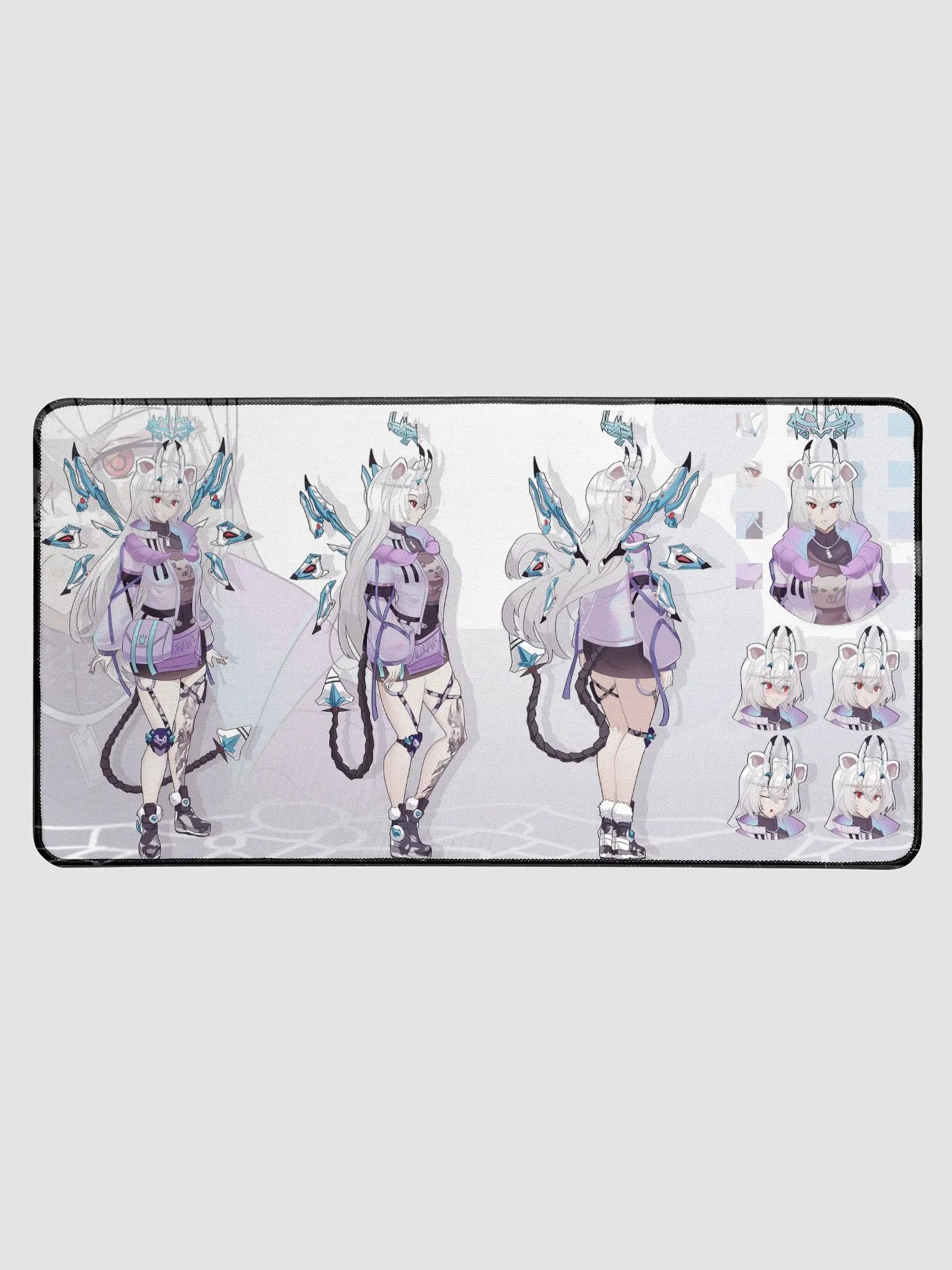 Lily Ref Sheet Large Gaming Mouse Mat product image (1)