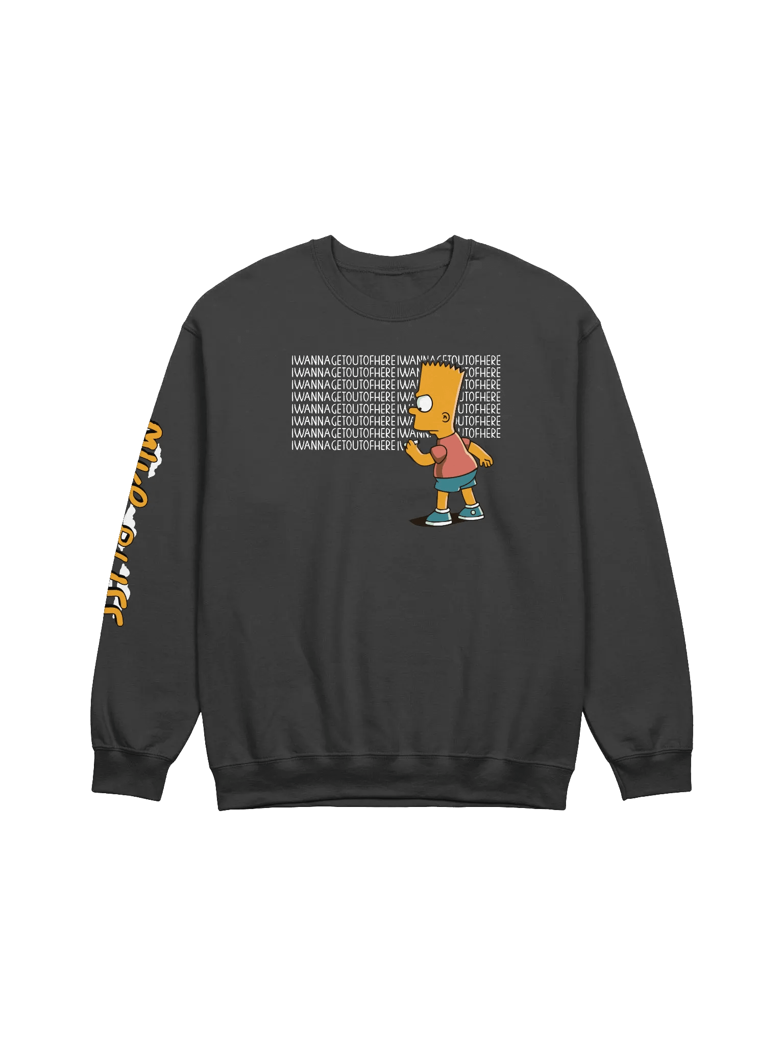 iwannagetoutofhere - crewneck product image (1)