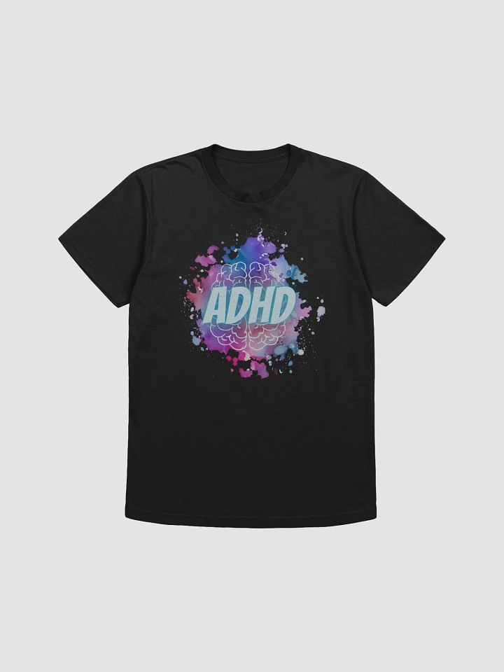 ADHD Paint Splatter Brain Super Soft Shirt product image (5)