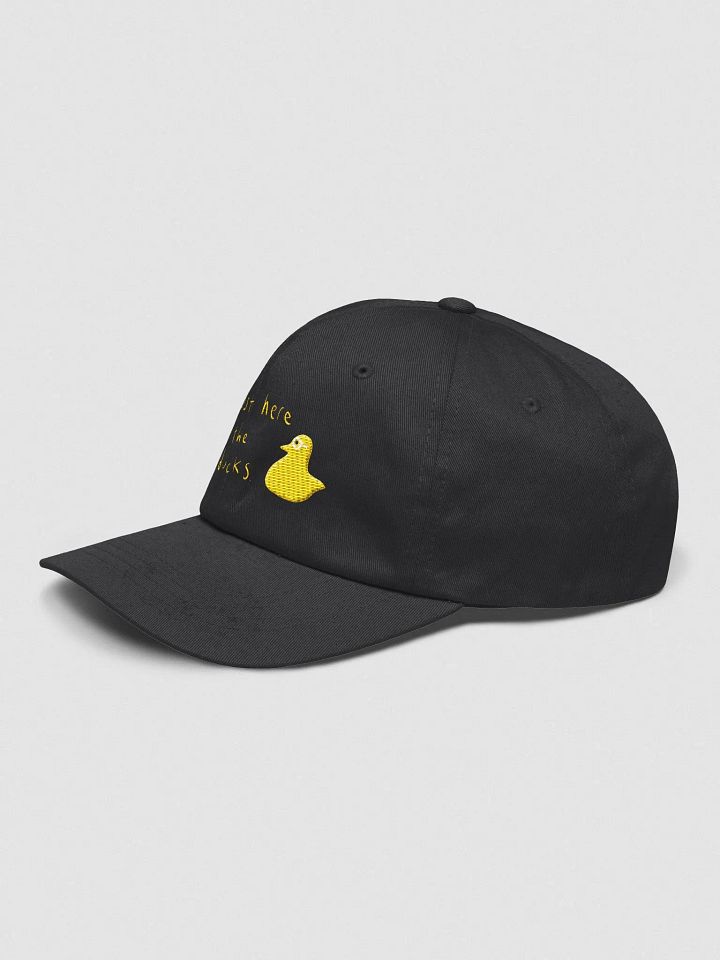 I'm just here for the ducks - dad hat product image (2)