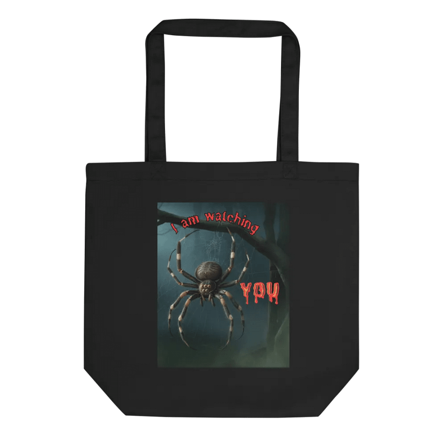 Spooky Arachnid Watcher Eco-Friendly Tote Bag product image (1)