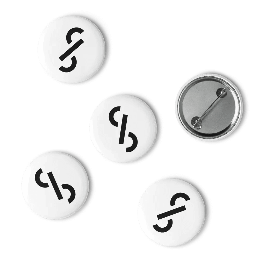 CLAUDY BEATS COLLECTION | SET OF BLACK PIN BUTTONS product image (15)