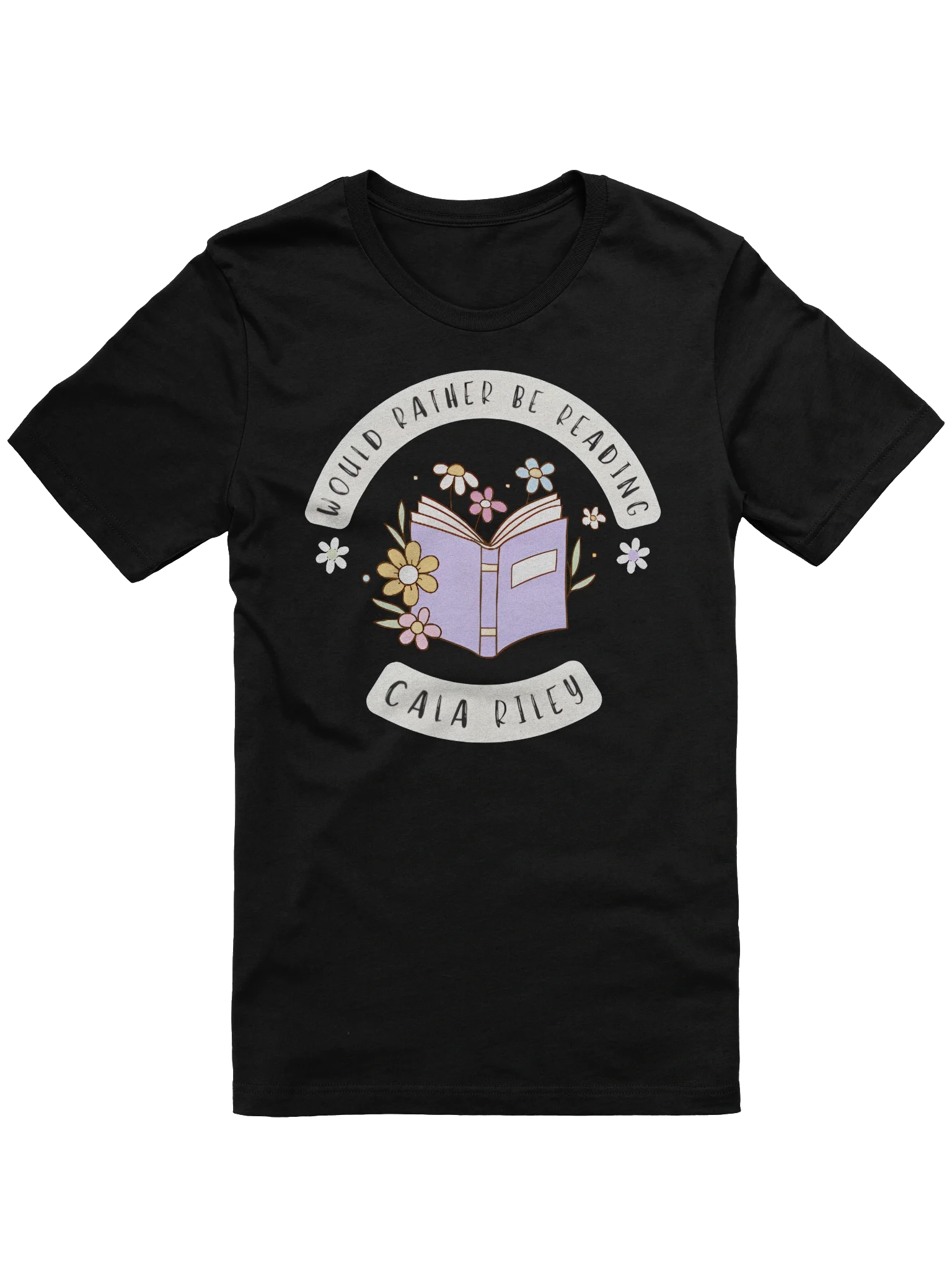 Would rather be reading Tshirt product image (1)