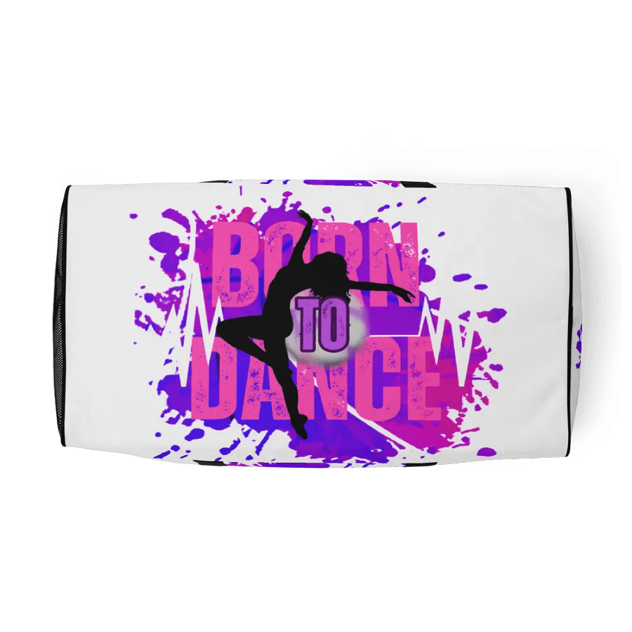 Born to Dance Her Silhouette All-Over Duffle Bag product image (7)